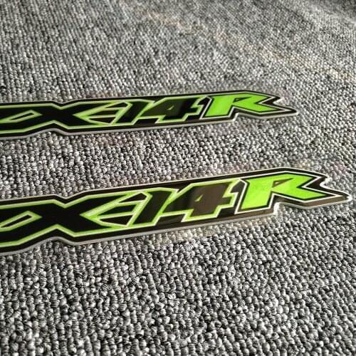 Tank Pad Stickers Emblem For Kawasaki Ninja ZX-14R ZX14R ZX 14R Fairing Upper Shell Decoration Decal Sticker Motorcycle Gas Knee