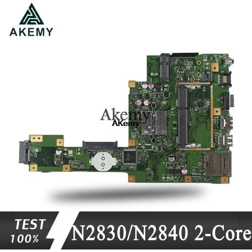 NEW Akemy X553MA Laptop motherboard For Asus X553MA X553M A553MA D553M F553MA K553M Test original mainboard N2830/N2840 2-Core