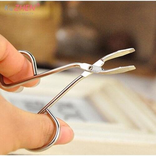 KuZHEN 1Pc Makeup Eyebrow Scissor With Head Stainless Steel Eyebrow Razor Women Brow Beauty Makeup Tool Eyebrow Trimmer