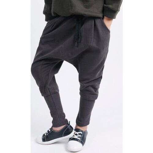 2019 Boys Harem Pants Star Printed Toddler Girls Boys Trousers Children Boys Clothing Kids Casual Pants Pantalon Enfant Garcon