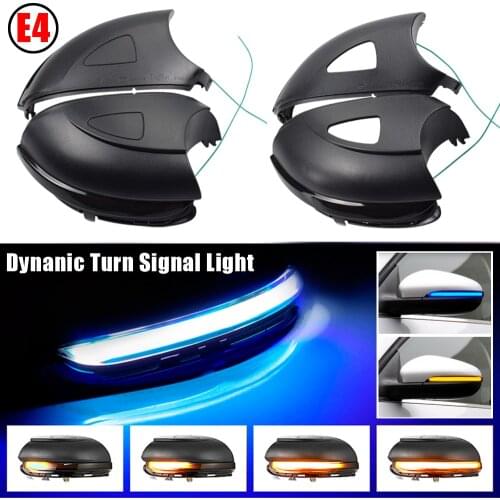 For Volkswagen VW GOLF 6 VI MK6 GTI R line R20 Touran Dynamic Blinker LED Turn Signal Light Side Mirror Indicator Sequential