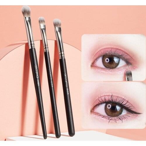 1 piece Goat hair Pointed Smudge Makeup brushes Eyeshadow nose highlight detail Make up brush beauty tools My destiny