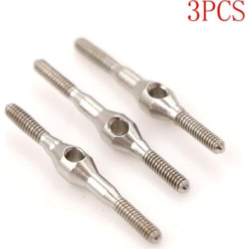 3Pcs Tarot 450 Parts TL45116-02 Servo Linkage Rod M1.5*19MM High Quality