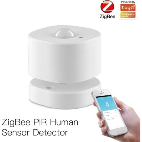 Tuya ZigBee Human Sensor Detector PIR Motion Sensor Smart Life/Tuya App Control Smart Body Movement Sensor