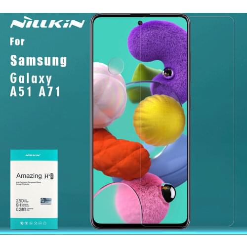 For Samsung Galaxy A51 A71 Tempered Glass Nillkin Screen Protector 9H+ Pro Amazing Clear Glass Film for Samsung A51 A71 Glass