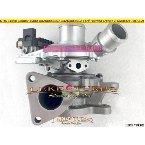GTB1749VK 786880 786880-9006S 786880-0006 786880-6 BK2Q6K682GA BK2Q6K682CA 1741779 Turbocharger For Ford Tourneo Duratorq Euro-5
