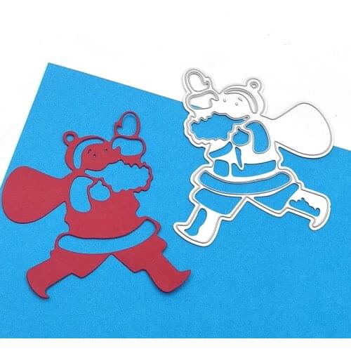 Julyarts Father Christmas Dies Scrapbooking Nouveau 2020 Die Cuts for Card Making For Scrapbooking Card Making Stencil DIY
