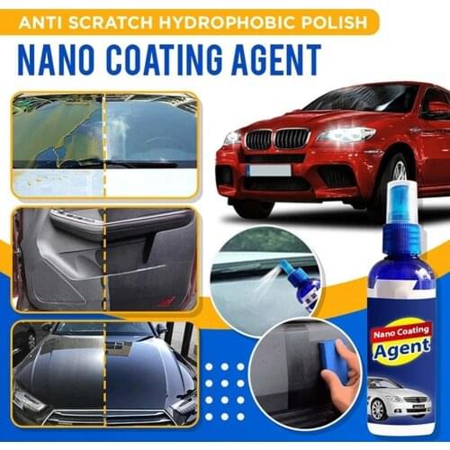 100ml 9H Liquid Glass Ceramic Car Coating Anti-Scratch Nano Hydrophobic Paint Care Polish For Auto Surface Glass Vinyl Coating