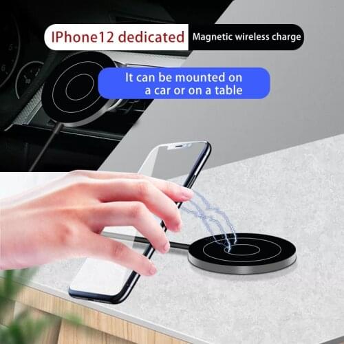 Magnetic Wireless Charger 15W Magnet Fast Charger For iPhone 12 Pro Xs Max Mini X Induction Fast Wireless Charging Pad