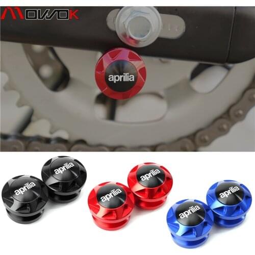 For Aprilia Dorsoduro 1200 2013-2014 RSV 1000 R 2002-2008 Hoge kwaliteit schroeven M6 Motorfiets Achterbrug Spoelen Slider