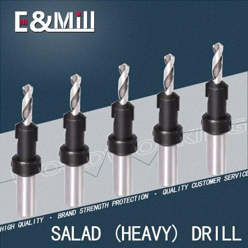 Countersink drill bit taper hole screw mounting drill bit step drill salad drill screw hole opener wood hole opener drill bit