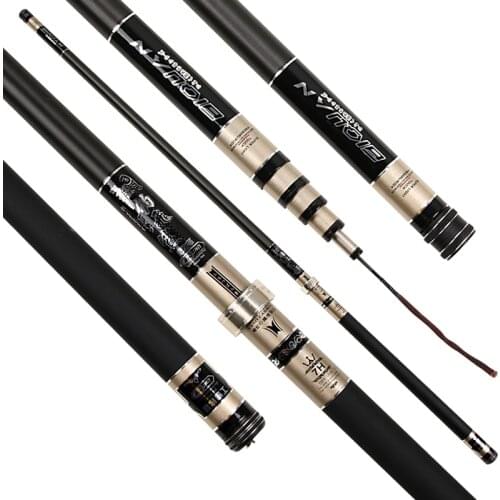 Taiwan fishing rod 7H/6H super hard carbon fishing rod Tilapia carp fishing rod 19 tone fight sport fishing bar NO6.3/7.2 for 7H