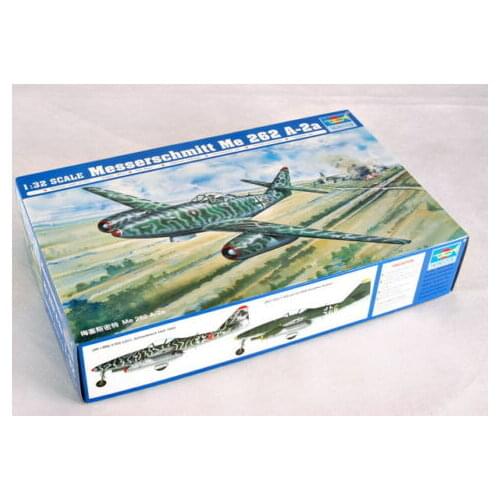 Trumpeter 02236 1/32 Plane Messerschmitt Me 262 A-2a Fighter Bomber Static Model TH06878-SMT6