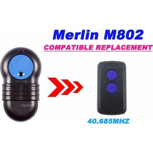 2 pieces Merlin M802 compatible remote high quality