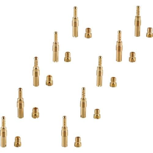 20Pcs Set Slow/Pilot Jet for PWK Keihin OKO CVK 32,35,38,40,42,45,48,50,52,55