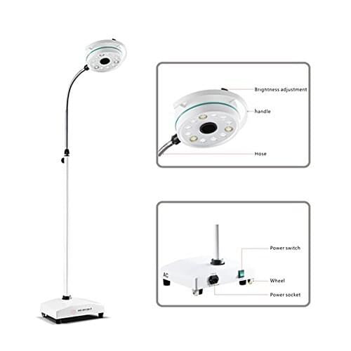 36W Shadowless Exam Lamp Movable LED Surgical Medical Light FDA AC90-220V