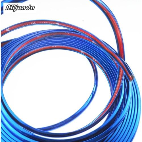 8 m car tire rim tire edge shield shiny cool DIY sticker for Buick Regal Lacrosse Excelle GT/XT/GL8/ENCORE/Enclave/Envision