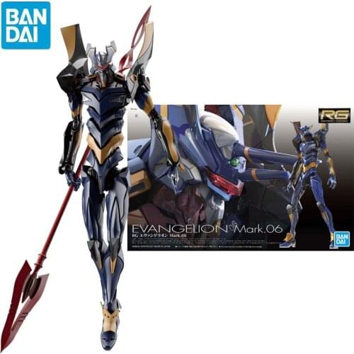 Bandai Spirits Hobby 1/144 Rg Eva Mark.06 Anime Neon Genesis Evangelion 15Cm Mk 6 Collection Robot Action Figure Model Kids Toys