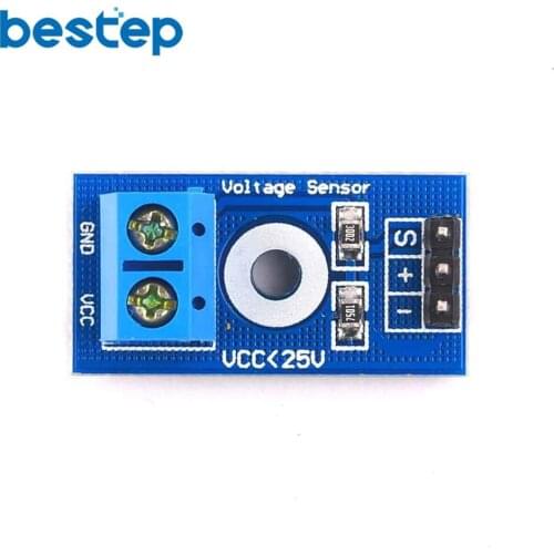 Voltage Sensor Voltage Detection Module DC 0-25V with Code Sensor Module