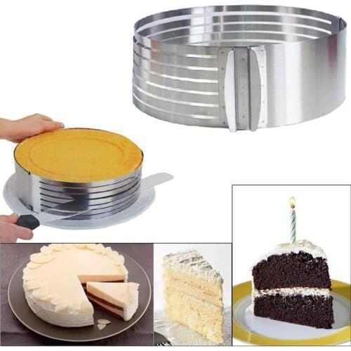 Small Size Baking Tools Stainless Steel Layered Mousse Rings Round Cake Mold Cooking Tools Pastry Cutter