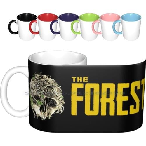 The Forest-Game Ceramic Mugs Coffee Cups Milk Tea Mug The Forest Game The Forest Game Games Pc Game Pc Ps4 You Can Survive