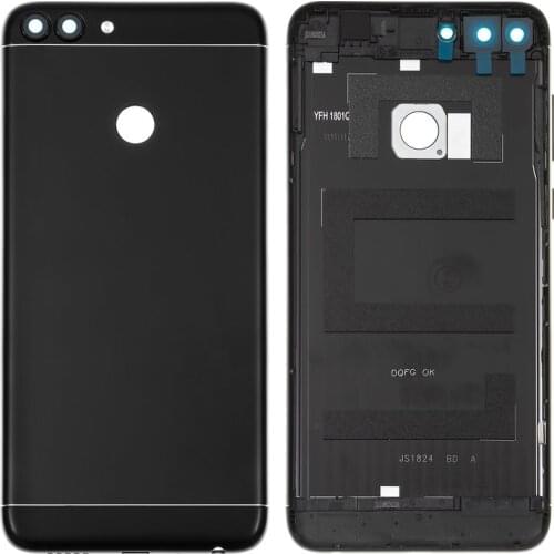 Housing Back Cover Battery Cover Repair Part Replacement compatible with Huawei P Smart,(With Camera Lens With Side Button)
