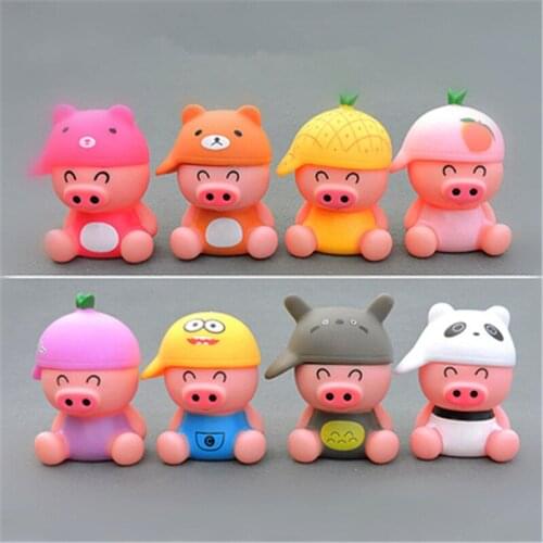 Cute Mcd Doll Car Decoration Car Ornaments Interior Dashboard Decoration car accessories Birthday Gift Home Decor