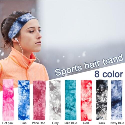 Sports Sweat Headband Sweatband For Men Women Yoga Hair Bands Running Head Anti Sweat Bands Sports Safety Drop Shipping