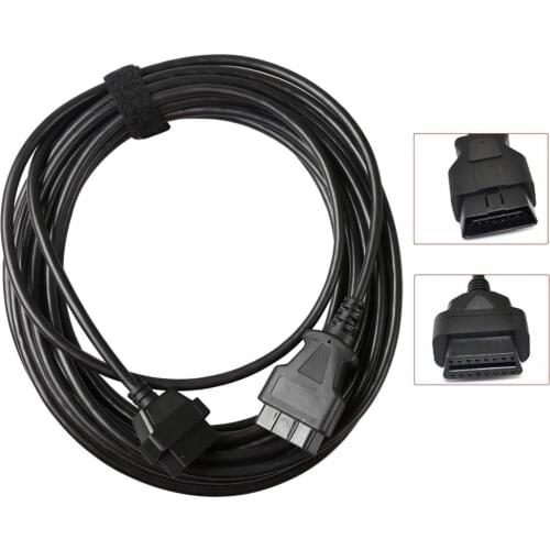 10M OBD2 Extension Cord 16PIN Male To Female Connector