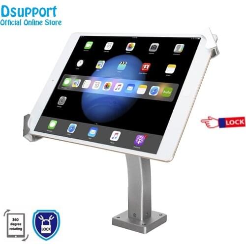 Universal Security Tablet Wall Mount desk stand holder anti-theft holder security stand for 7-13 inch