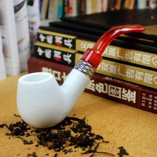 High Quality Smoking Tobacco Pipe Meerschaum Cigar Sepiolite Pipes Best Gift for Friend
