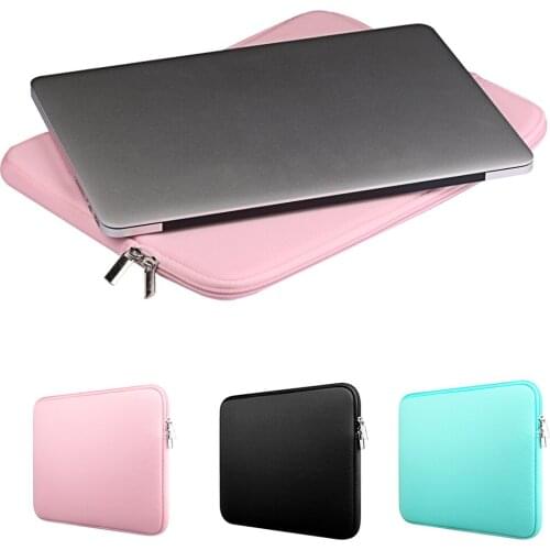 Besegad Carrying Protective Laptop Sleeve Cover Skin Pouch Bag Case for Apple MacBook Mac Book Pro Air 11 13 13.3 15 15.4 inch