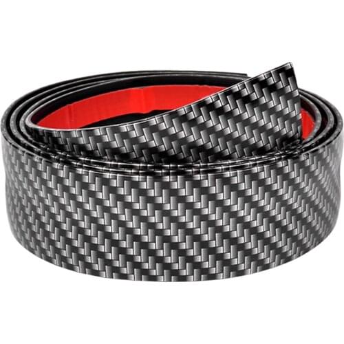 Auto Car Accessories Carbon Fiber Door Sill Scuff Cover Anti Scratch Sticker