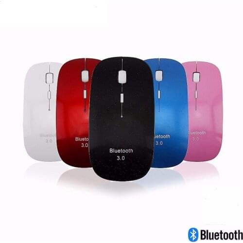 Bluetooth Wireless Mouse Optical Ultra Thin Slim 3D Computer Mause Small Pink Ergonomic BT 3.0 Mice For PC Laptop Notebook Girl