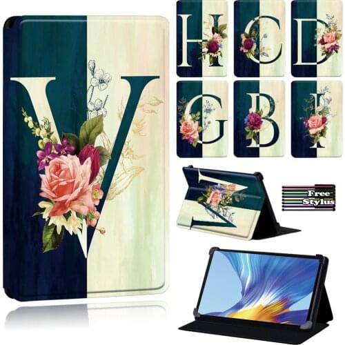 Tablet Case for Huawei Enjoy Tablet 2 10.1/Honor V6/MatePad(Pro 10.8/10.4/10.8)/MatePad T8 Anti-fall New Half Letter Cover Case