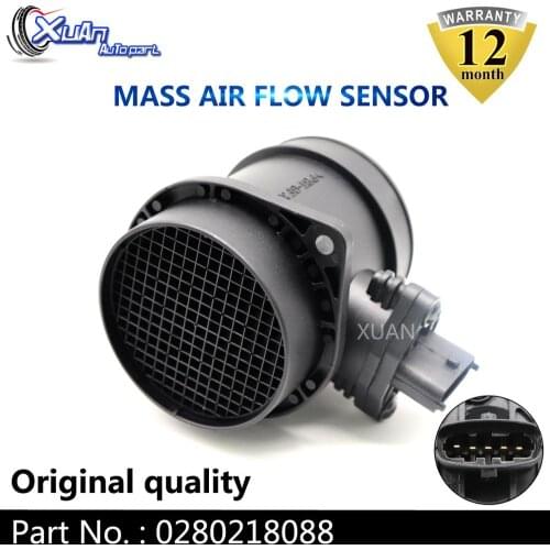 XUAN MAF MASS AIR FLOW METER SENSOR 0280218088 For Volvo C30 C70 S40 S60 S70 S80 V50 V70 XC60 XC70 XC90 8670398