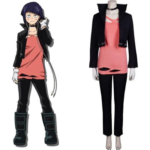 My Hero Academia Boku no Hero Academia Jirou Kyouka Cosplay Costume Outfits Halloween Carnival Suit