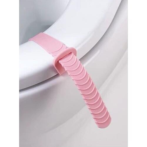 Portable Household Toilet Cover Mention Tool Toilet Lifting Device Avoid Touching Squat Toilet Cover Toilet Handle Accessories