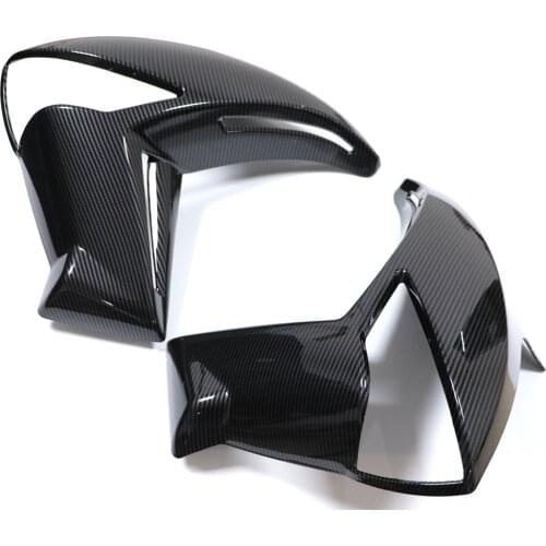 Left Right Side Radiator Covers Fairing Panel Injection Carbon Fiber ABS Plastic For Kawasaki ER 6N ER6N 2009 2010 2011 ER-6N