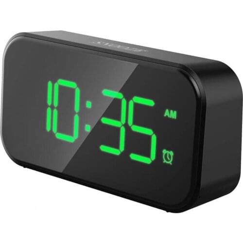Flicker Free 2 Colors No Radiation Multifunctional 5 Inch Digital Alarm Clock for Office