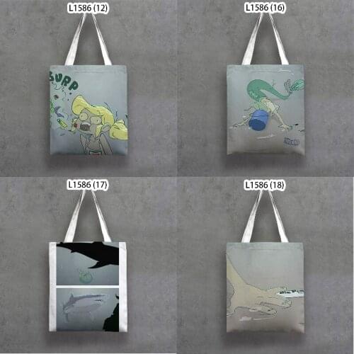 Cartoon anime character Cosmetic bag organizer stationery organizer pouch kitchen storage and organization Packaging bags travel