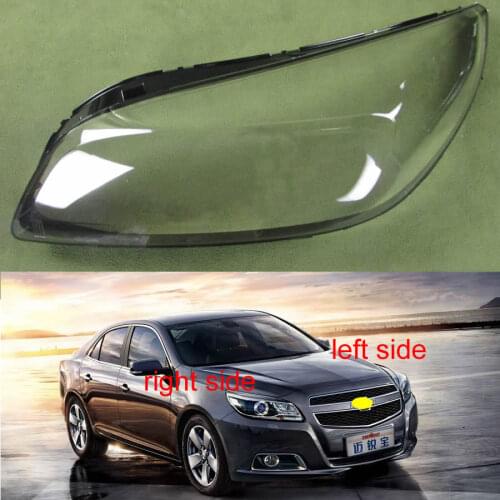 Transparent Lampshade Lamp Shade Front Headlight Shell Headlight Cover Lens For Chevrolet Malibu 2012 2013 2014