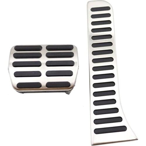 Pedal Covers for RHD VW Golf 6 2009-2013 Jetta 2005-2014 Passat CC 2009-2014 Passat B7 2006-2014 MT Pedal Pads for Volkswagen