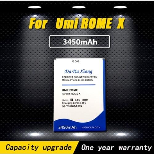 New Hight Quality 3450mAh Umi ROME Li-ion phone Battery for UMI ROME X ROMEX Smartphone Phone Battery