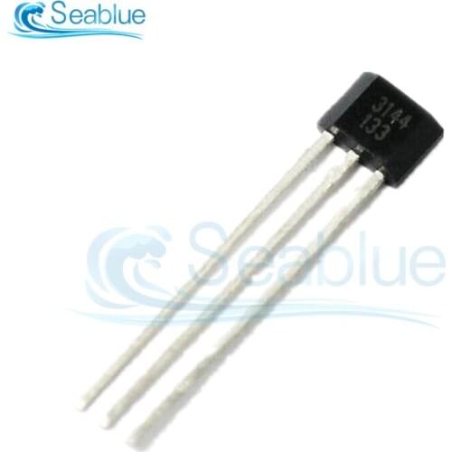 5 PCS OH3144 Hall Effect Sensor Switch High Sensitivity Hall Element Brushless Electric Motor Magnetic Detector New Original
