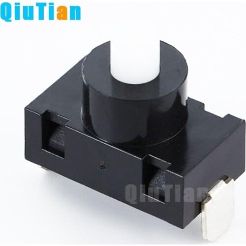 Flashlight Switch Self Locking Patch Type Push Button Switch 2P-ON-OFF Small Switches