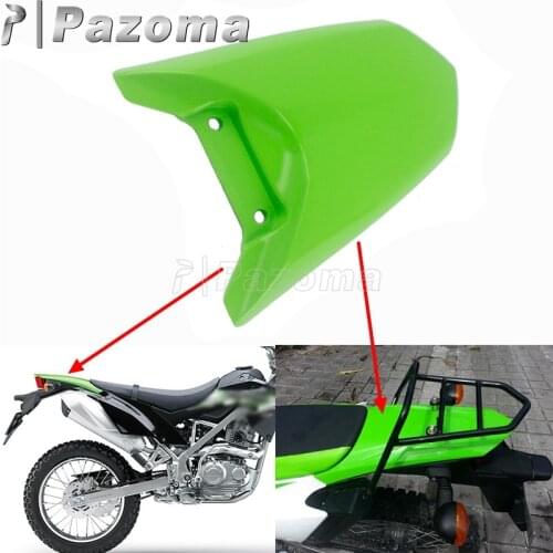 For Kawasaki KLX 150 Plastic Green Motorcycle Rear Fender Motorbike Mudguards Blank Motocross Supermoto Enduro Rear Cover Panel