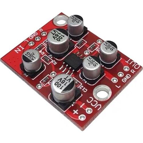 AD828 Preamplifier Board Audio Preamp Pre amplifier Single Power DC5-15V