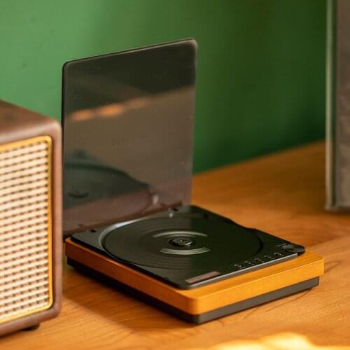 Portable CD Player Fever Grade HIFI Audio Player Home Wireless Bluetooth Optical Fiber Output High-quality Professional Player