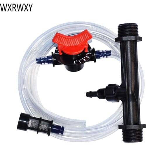 G3/4 Venturi Fertilization System G1/2 Irrigation Venturi Automatic Fertilizer Injector Greenhouse Agricultural Tool 1set